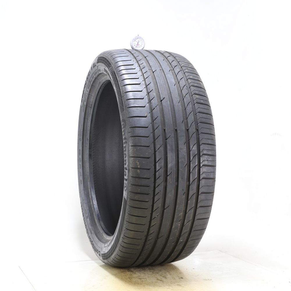 Used 285/40R21 Continental ContiSportContact 5 AO 109Y - 7.5/32 - Image 1