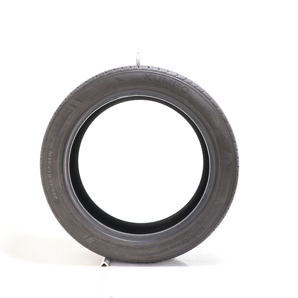 Set of (4) Used 225/45R17 Kumho Majesty Solus KU50 91W - 6-7.5/32 - Image 6