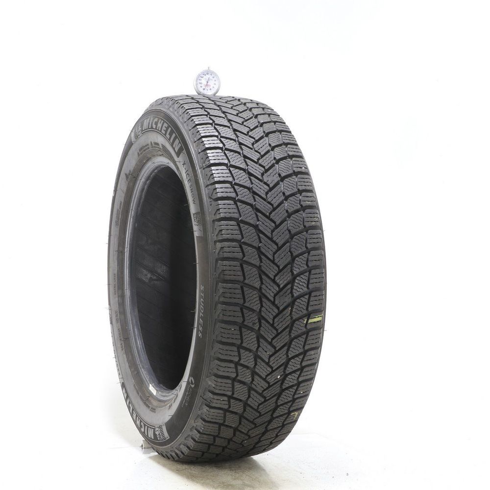 Set of (2) Used 225/60R17 Michelin X-Ice Snow 103T - 8/32 - Image 1