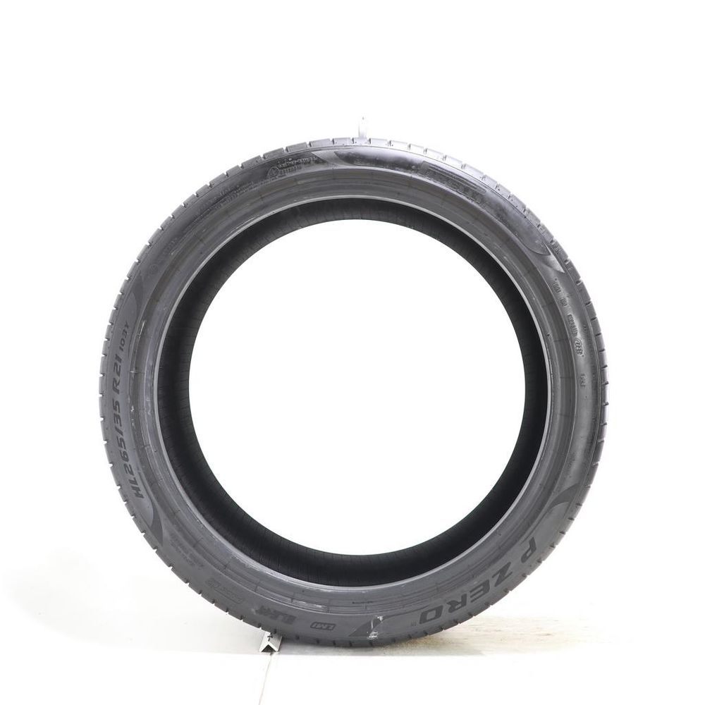 Set of (4) Used 265/35R21 Pirelli P Zero PZ4 LM1 Elect PNCS 103Y - 7-8.5/32 - Image 3