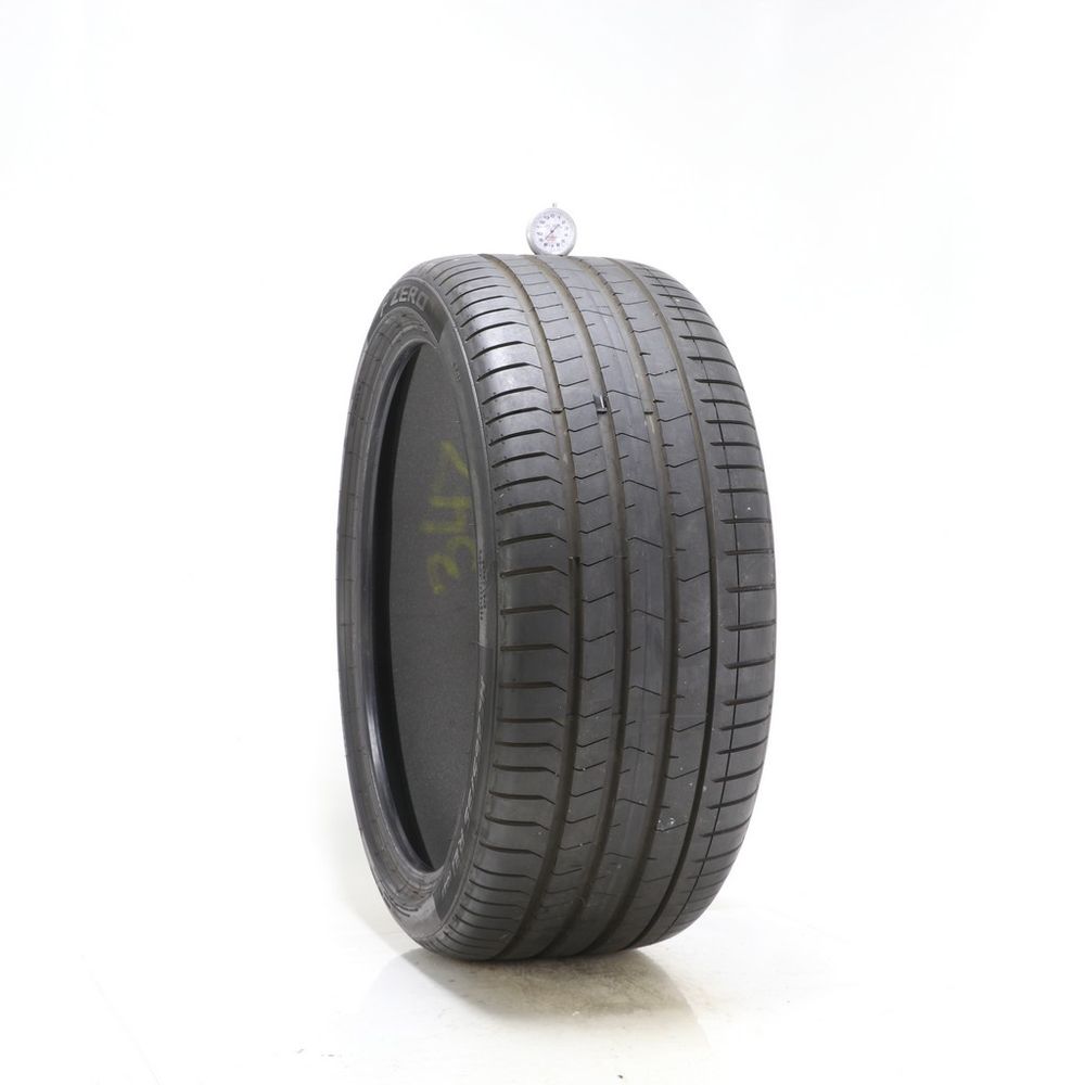 Set of (4) Used 265/35R21 Pirelli P Zero PZ4 LM1 Elect PNCS 103Y - 7-8.5/32 - Image 10