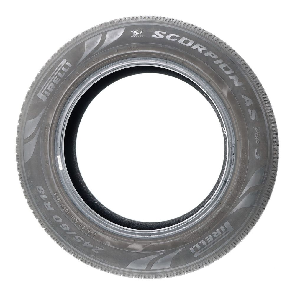 Used 245/60R18 Pirelli Scorpion AS Plus 3 105H - 8/32 - Image 3