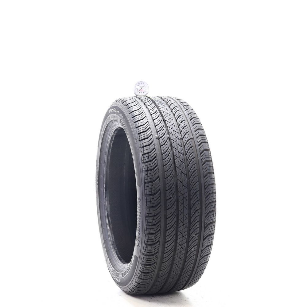 Used 225/45R17 Continental ProContact TX AO 91H - 5.5/32 - Image 1