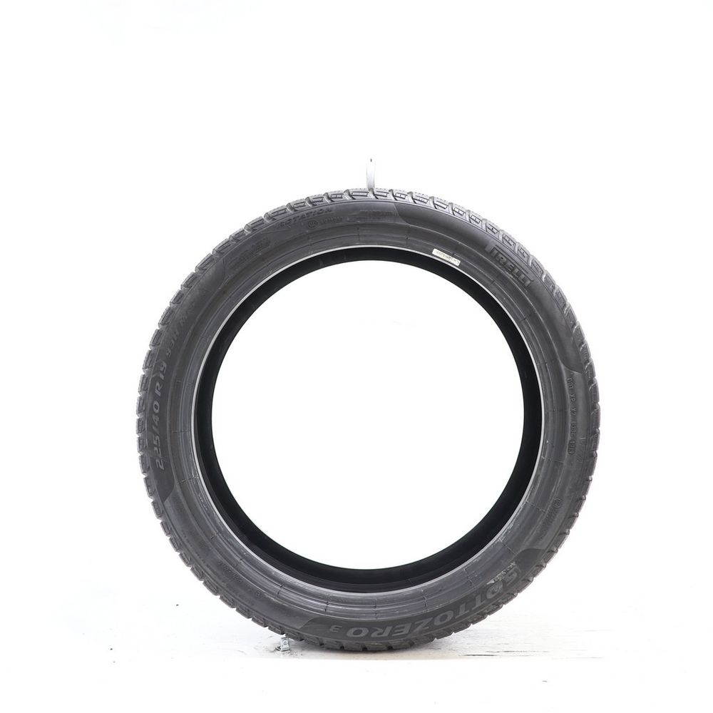 Used 225/40R19 Pirelli Winter Sottozero 3 Run Flat 93H - 6/32 - Image 3