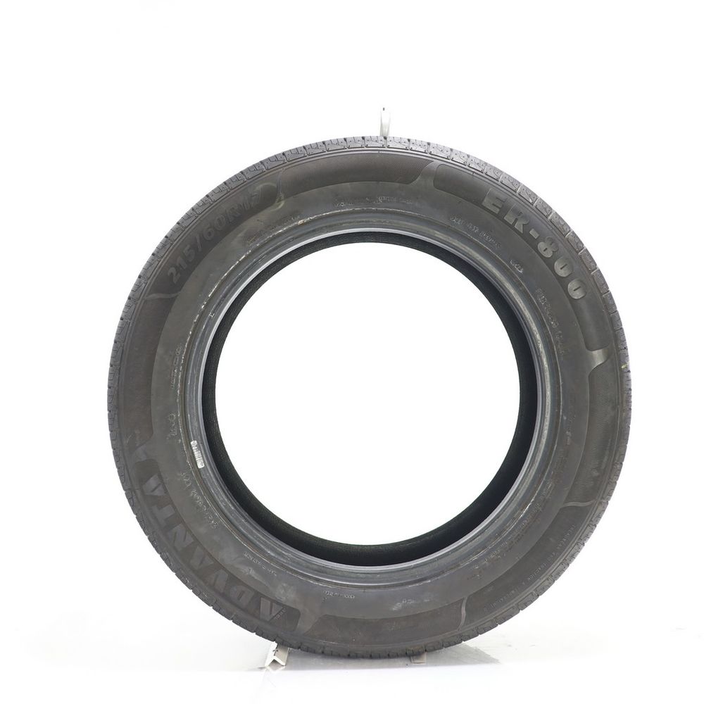 Set of (2) Used 215/60R17 Advanta ER-800 96T - 7-8/32 - Image 3