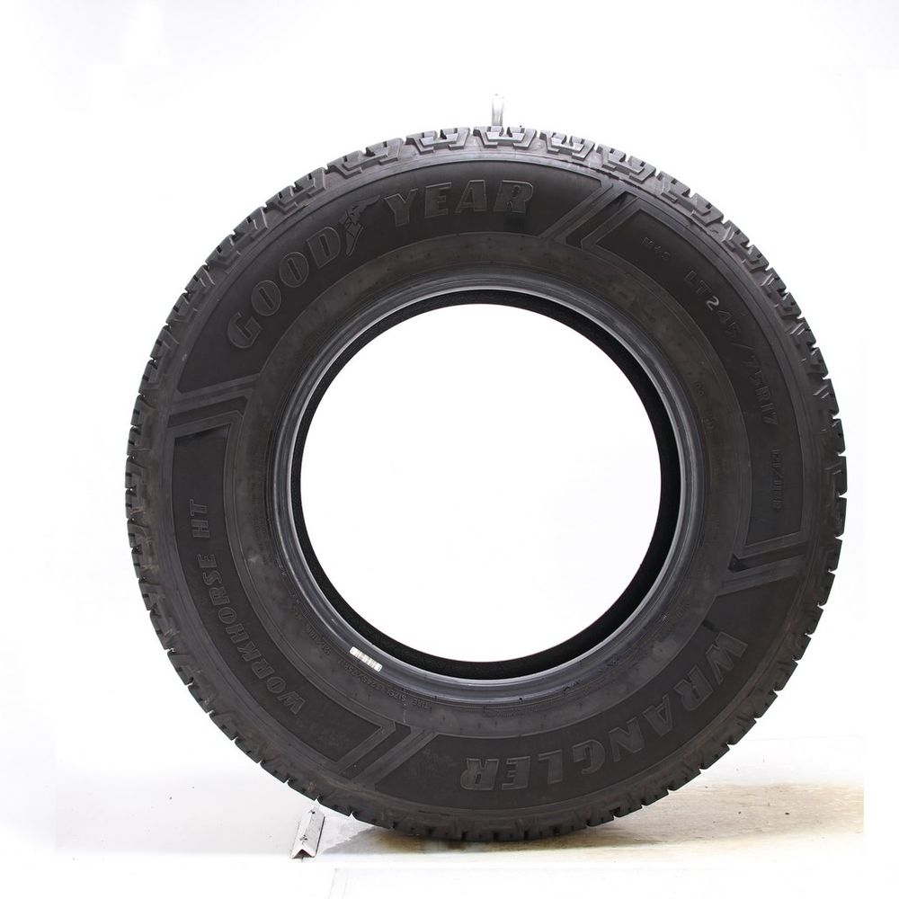Used LT 245/75R17 Goodyear Wrangler Workhorse HT 121/118R E - 11.5/32 - Image 3
