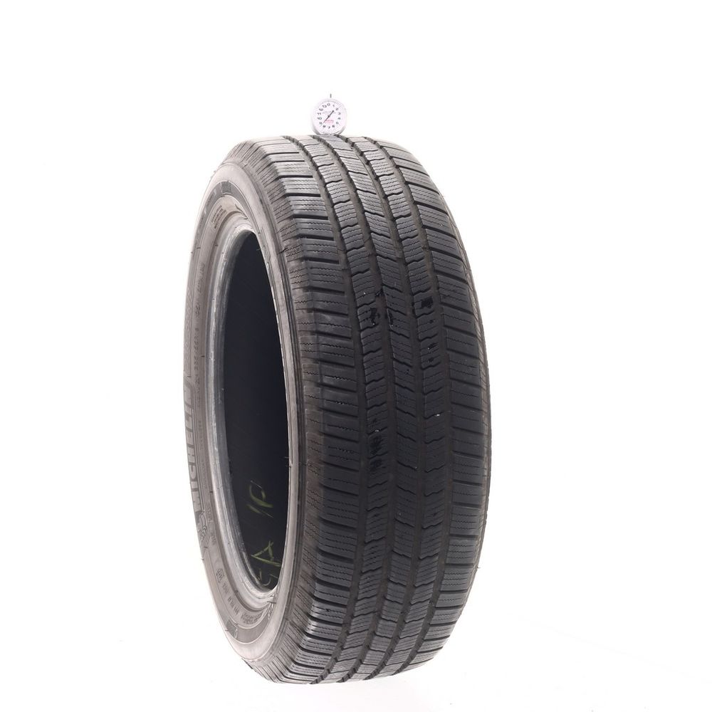 Set of (4) Used 235/55R19 Michelin Defender LTX M/S 105H - 8.5-9/32 - Image 1
