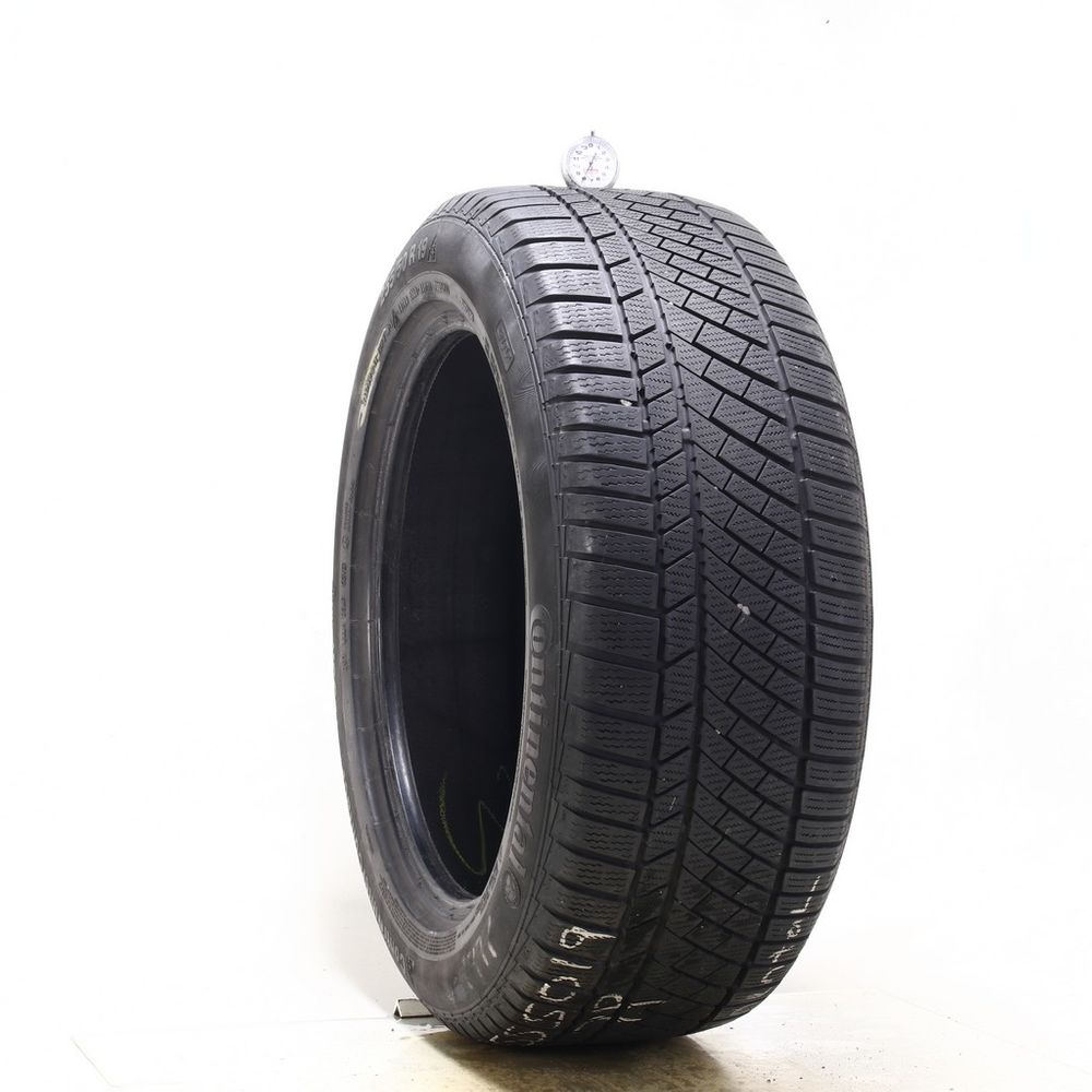 Used 255/50R19 Continental ContiWinterContact TS830P SSR 107V - 8/32 - Image 1