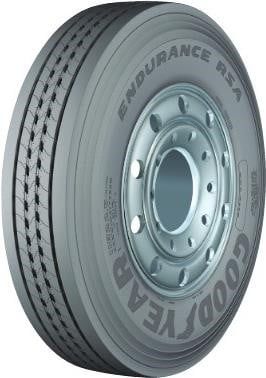 Set of (4) New LT 295/75R22.5 Goodyear Endurance RSA 144/141L - Image 1