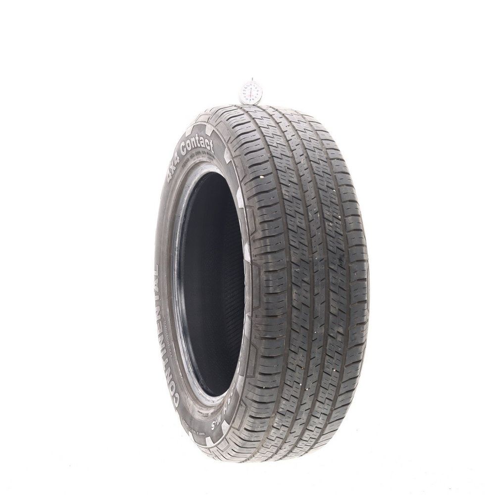 Set of (4) Used 235/60R18 Continental 4x4 Contact 103H - 7-7.5/32 - Image 1