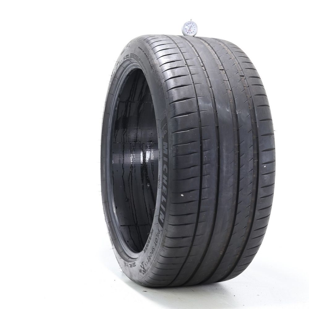 Set of (4) Used 325/35ZR23 Michelin Pilot Sport 4 S MO1 115Y - 7.5-9/32 - Image 4