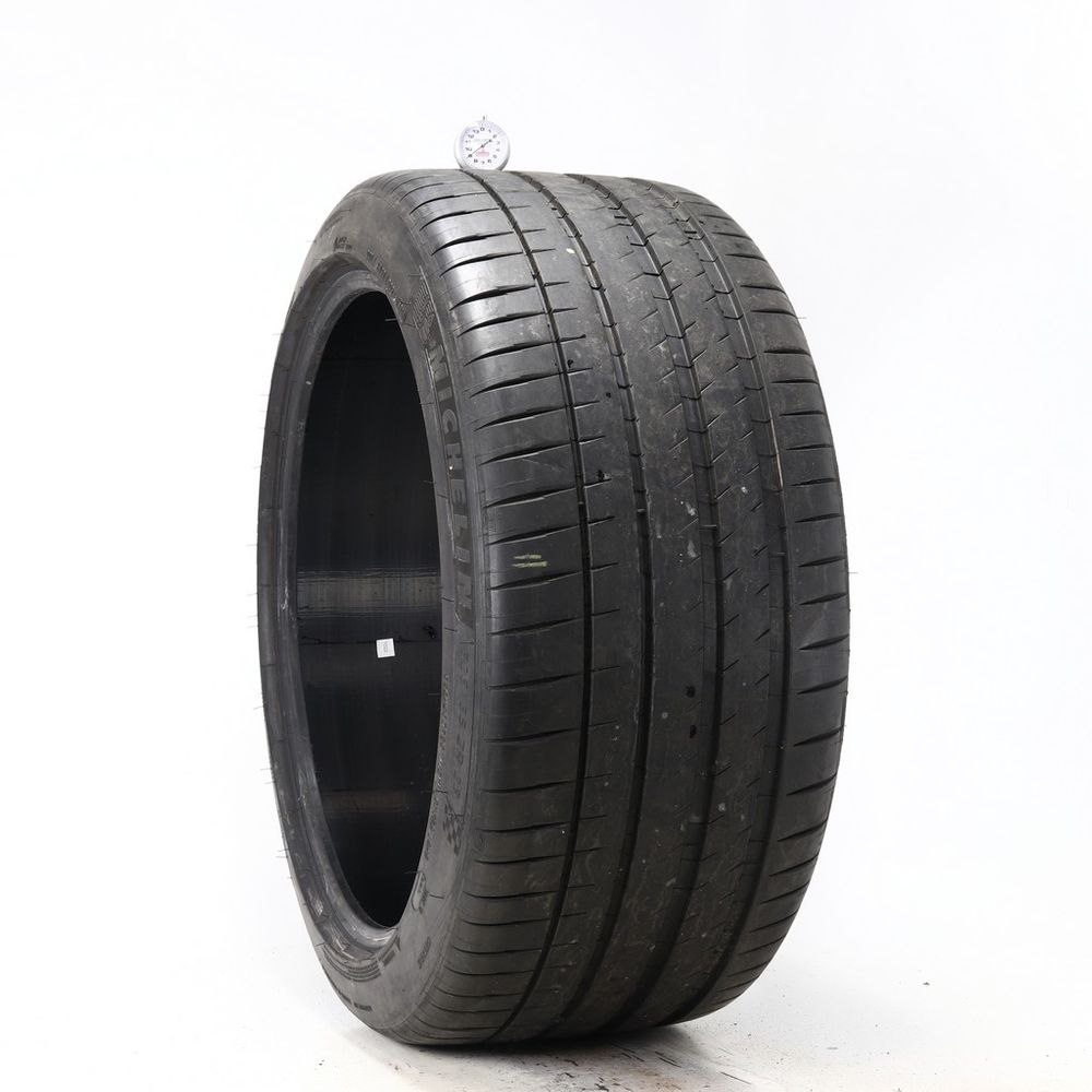 Set of (4) Used 325/35ZR23 Michelin Pilot Sport 4 S MO1 115Y - 7.5-9/32 - Image 10
