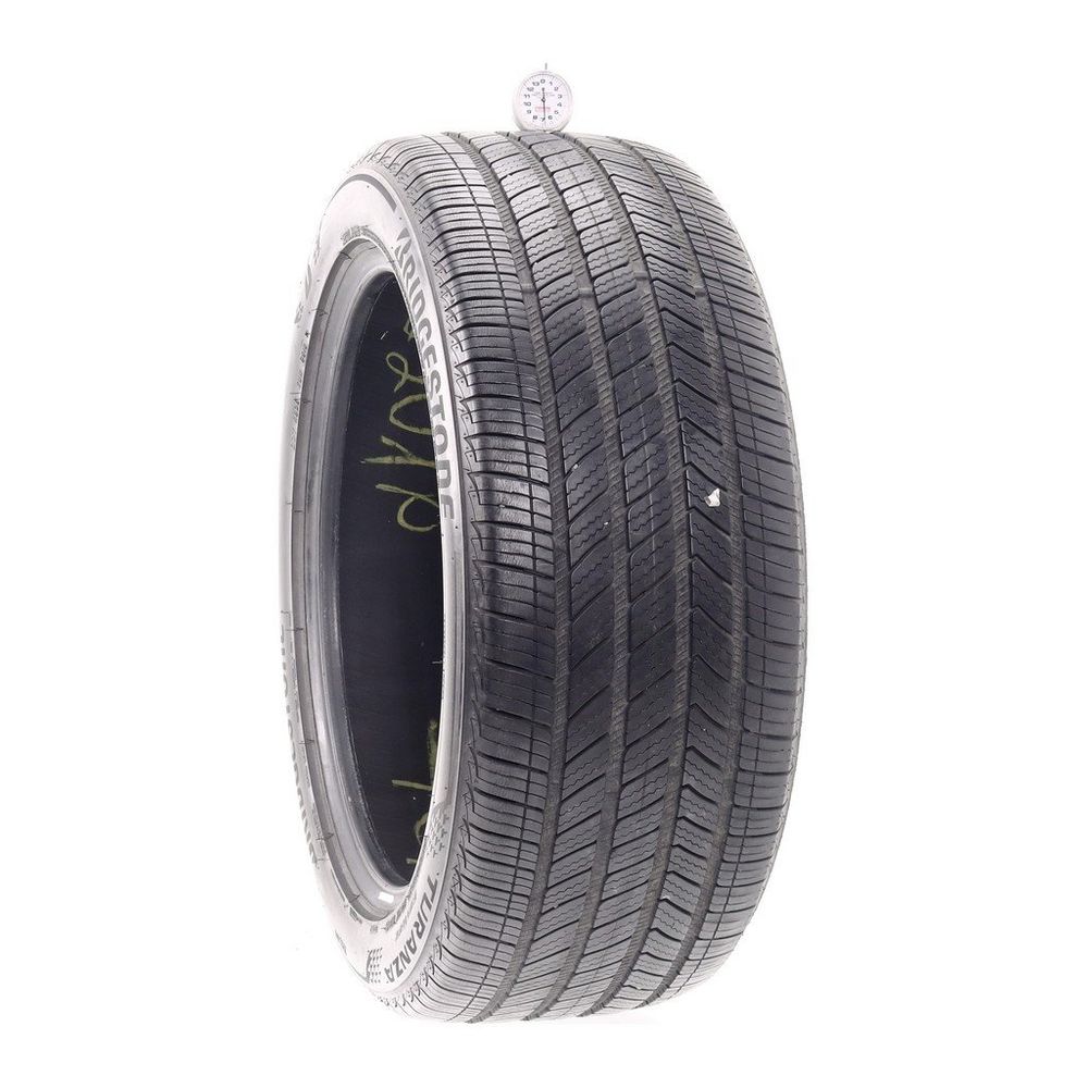 Set of (2) Used 255/45R19 Bridgestone Turanza Quiet Track 104V - 7-8/32 - Image 1