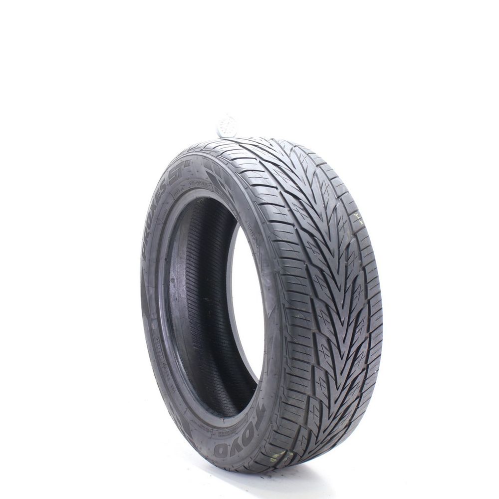 Set of (2) Used 235/55R19 Toyo Proxes ST III 105V - 8/32 - Image 1