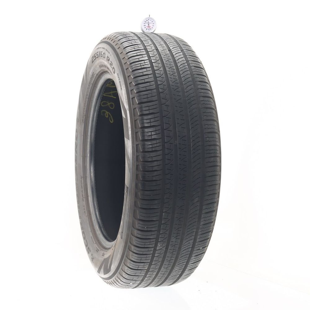Set of (2) Used 255/60R20 Pirelli Scorpion Zero LR 113V - 5-6.5/32 - Image 4