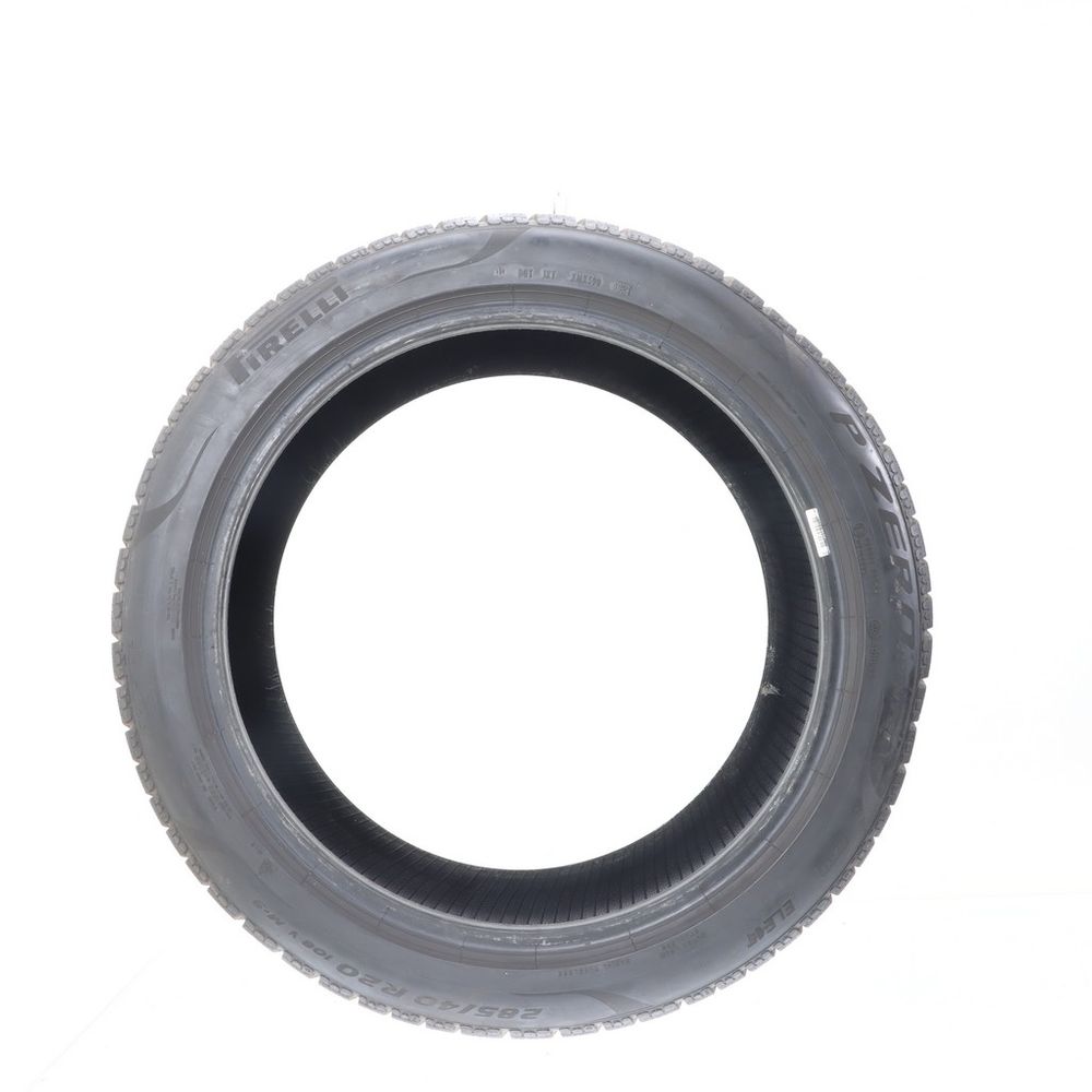 Set of (2) Used 285/40R20 Pirelli P Zero Winter NF0 Elect 108V - 7-8/32 - Image 3