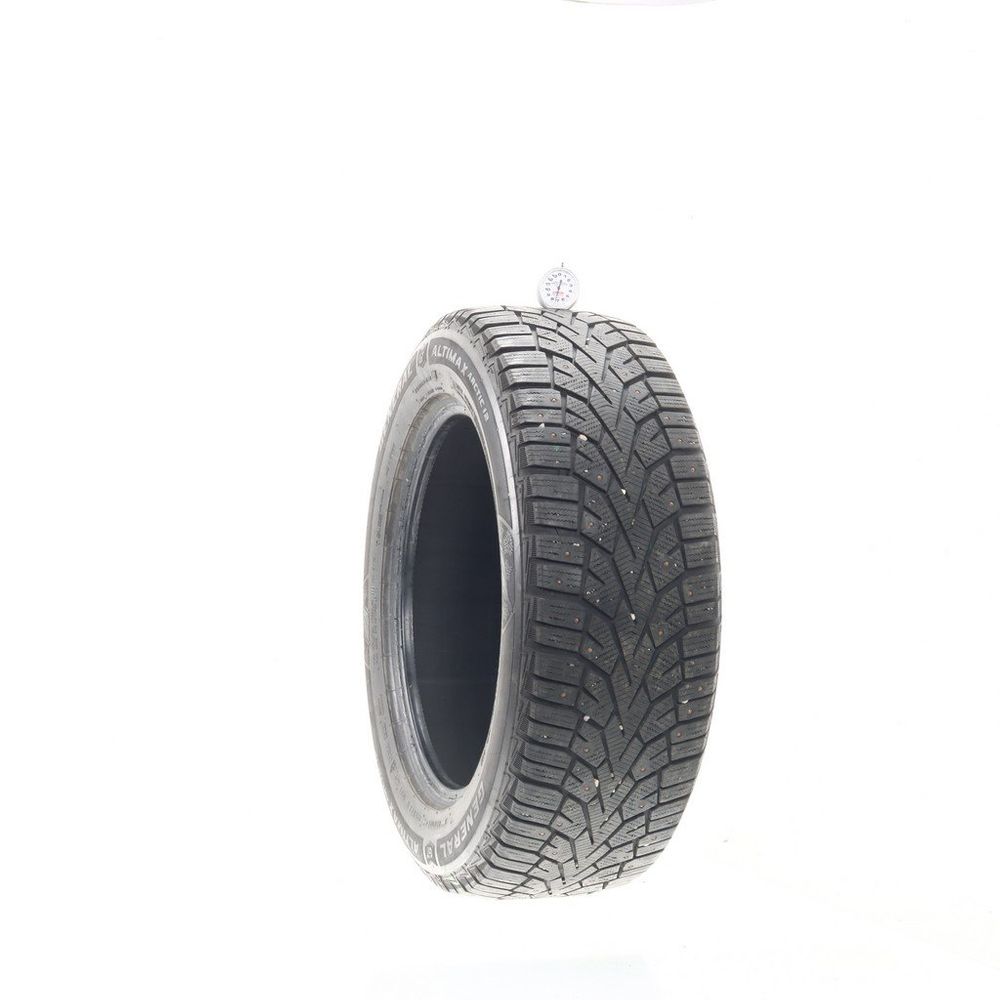 Set of (2) Used 225/60R17 General Altimax Arctic 12 Studded 103T - 7-8/32 - Image 1
