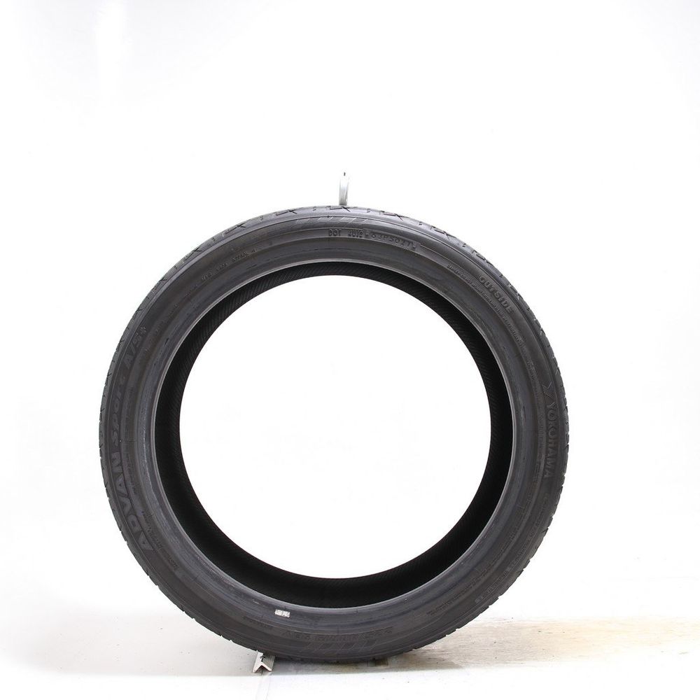 Set of (2) Used 225/40R19 Yokohama Advan Sport A/S Plus 93Y - 7.5-8.5/32 - Image 3