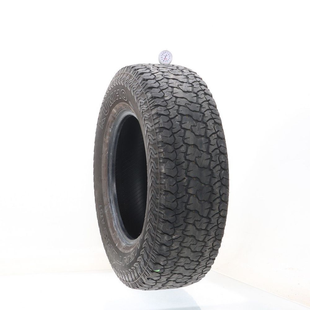 Used LT 255/75R17 Kumho Road Venture AT51 111/108R C - 7.5/32 - Image 1