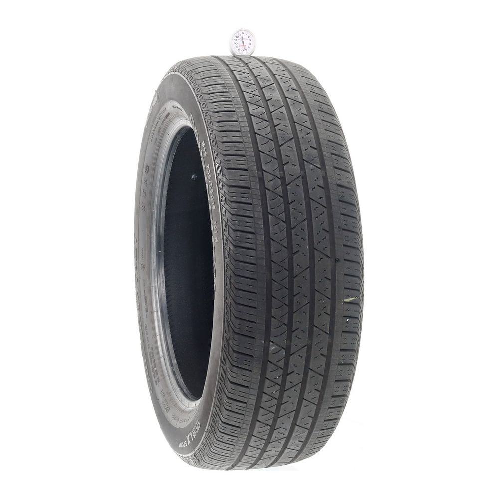 Set of (4) Used 235/55R19 Continental CrossContact LX Sport 101H - 6-7.5/32 - Image 4