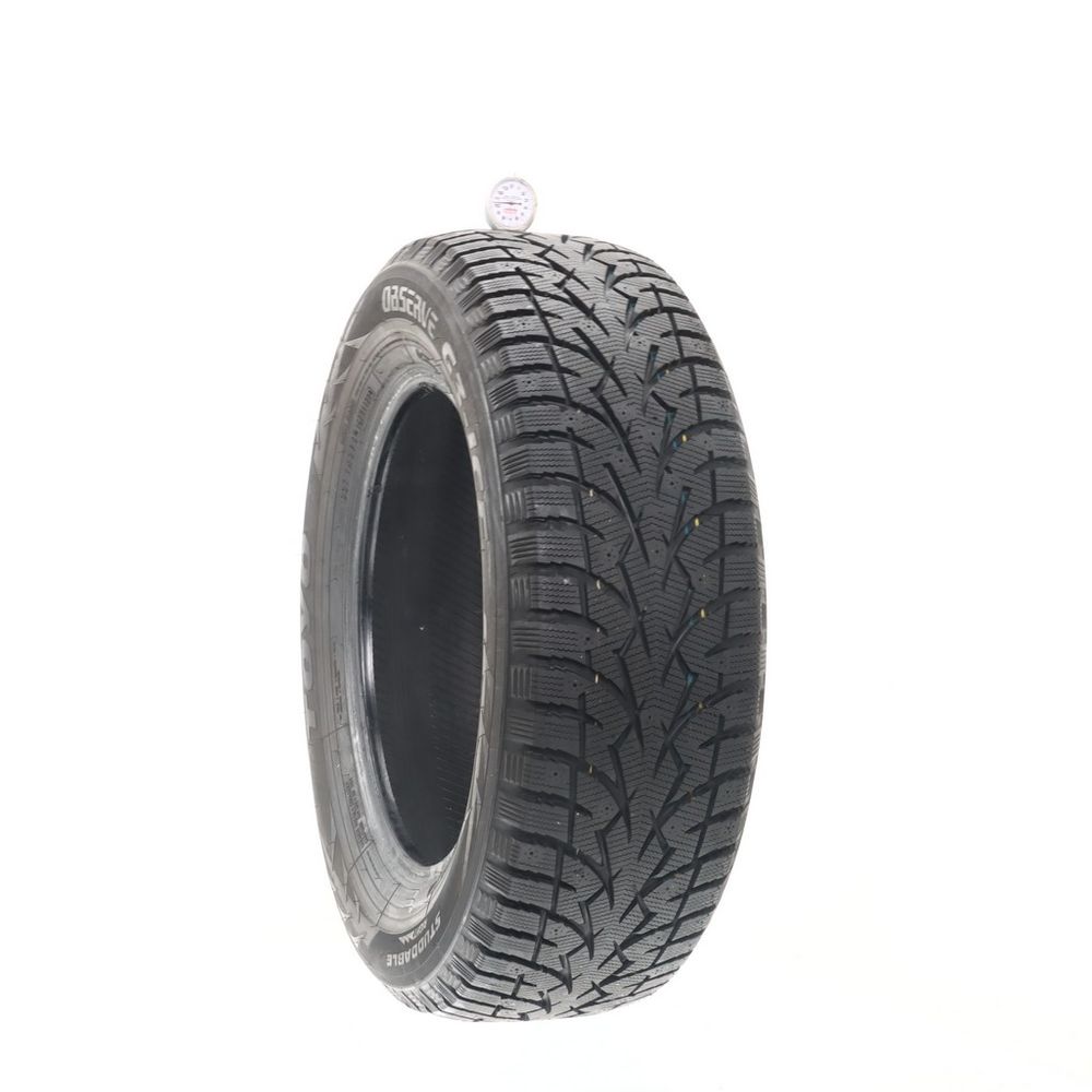 Set of (2) Used 225/65R17 Toyo Observe G3-Ice Studdable 106T - 9.5-10.5/32 - Image 4
