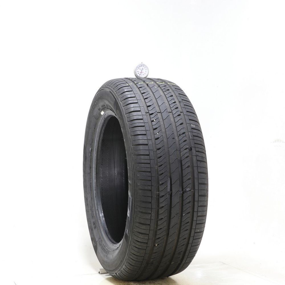 Set of (2) Used 235/55R17 Starfire Solarus A/S 99H - 8-8.5/32 - Image 1