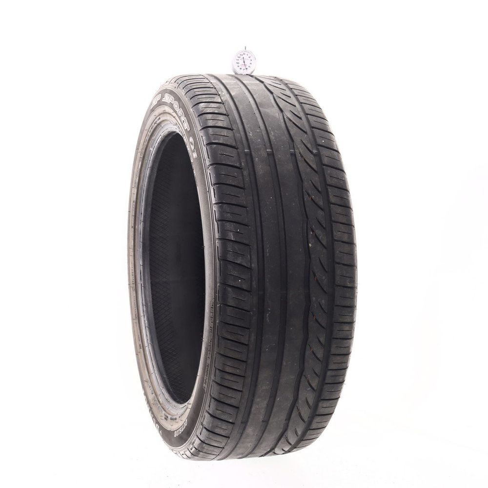 Set of (2) Used 265/45R21 Dunlop SP Sport 01 104W - 6/32 - Image 1