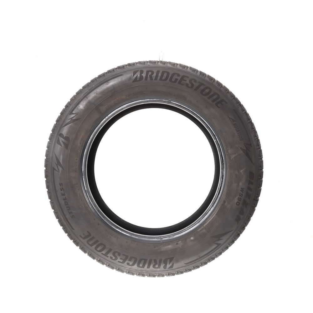 Set of (2) Used 225/65R17 Bridgestone Blizzak WS90 Studless 102H - 10.5-11.5/32 - Image 3