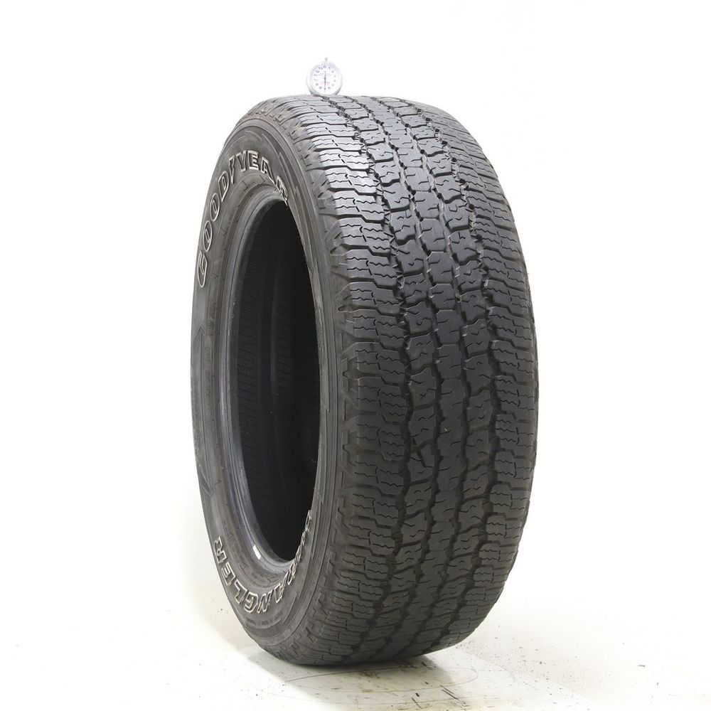 Set of (4) Used 275/55R20 Goodyear Wrangler All-Terrain Adventure Kevlar 113T - 7/32 - Image 1