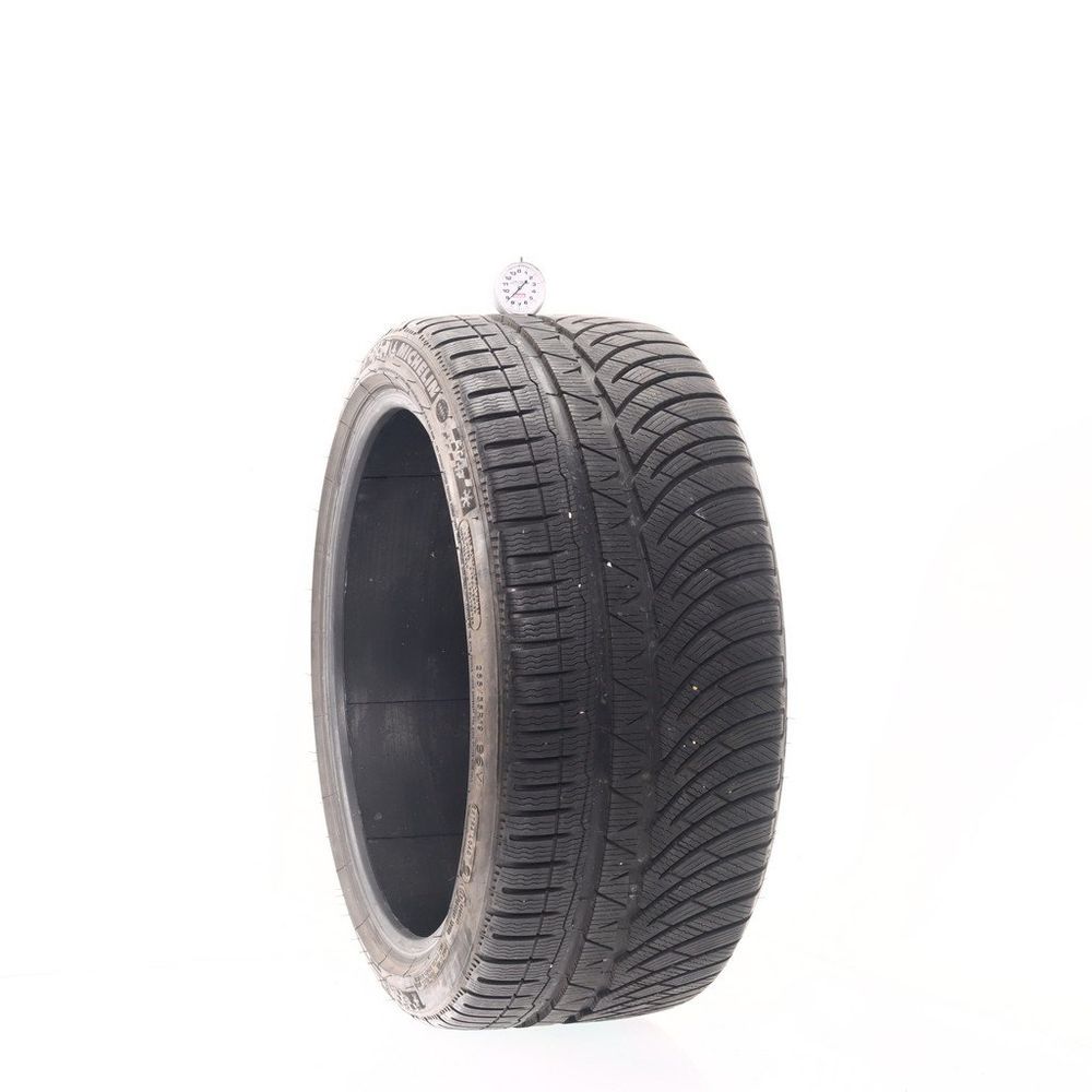 Set of (4) Used 255/35R19 Michelin Pilot Alpin PA4 96V - 8-8.5/32 - Image 4