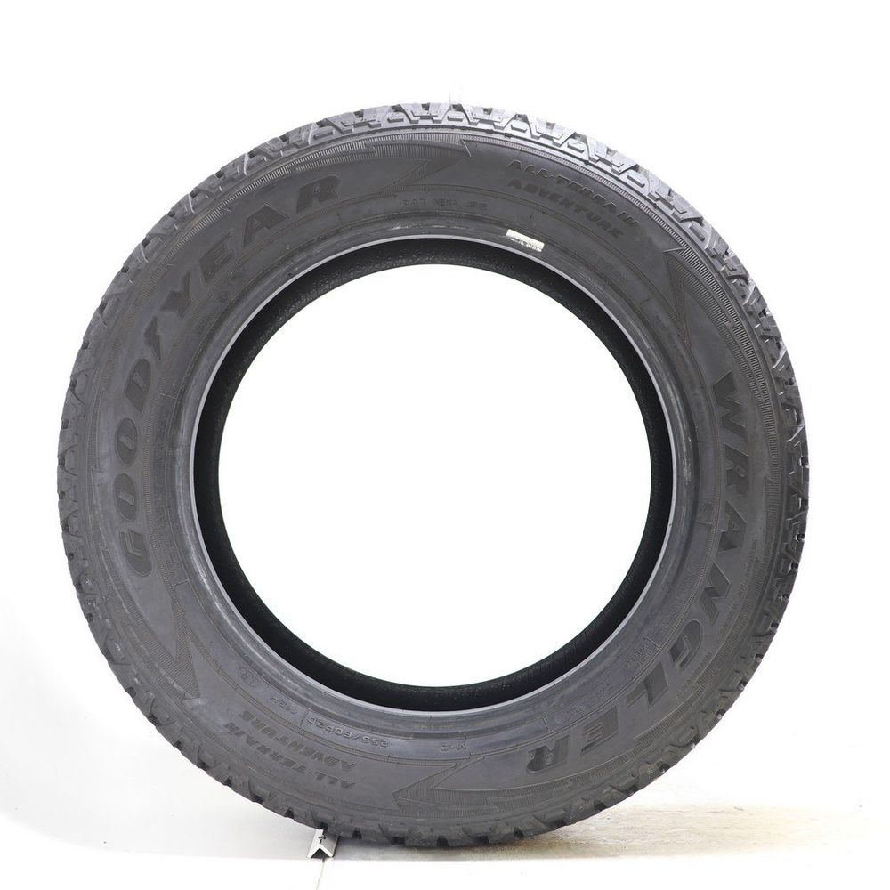 Set of (2) Used 255/60R20 Goodyear Wrangler All-Terrain Adventure LR 113H - 11/32 - Image 3