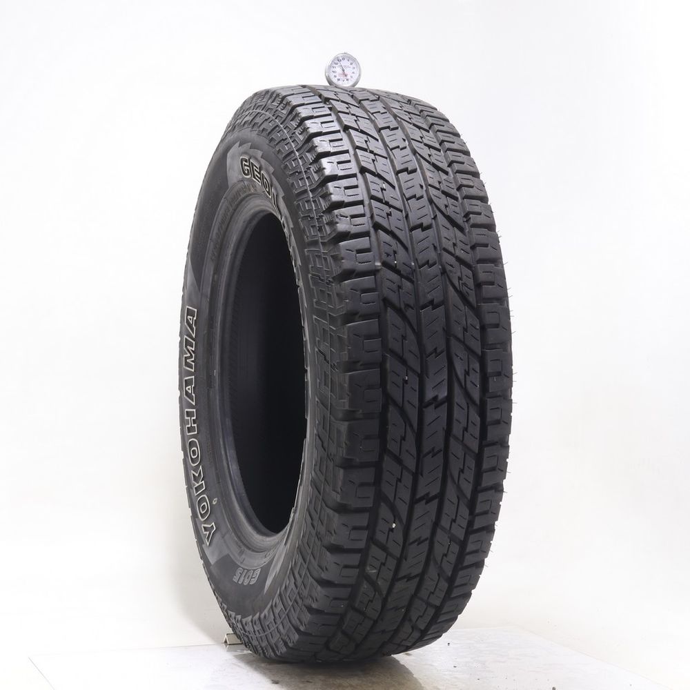 Set of (2) Used LT 265/70R18 Yokohama Geolandar A/T G015 124/121R E - 12.5-14/32 - Image 1