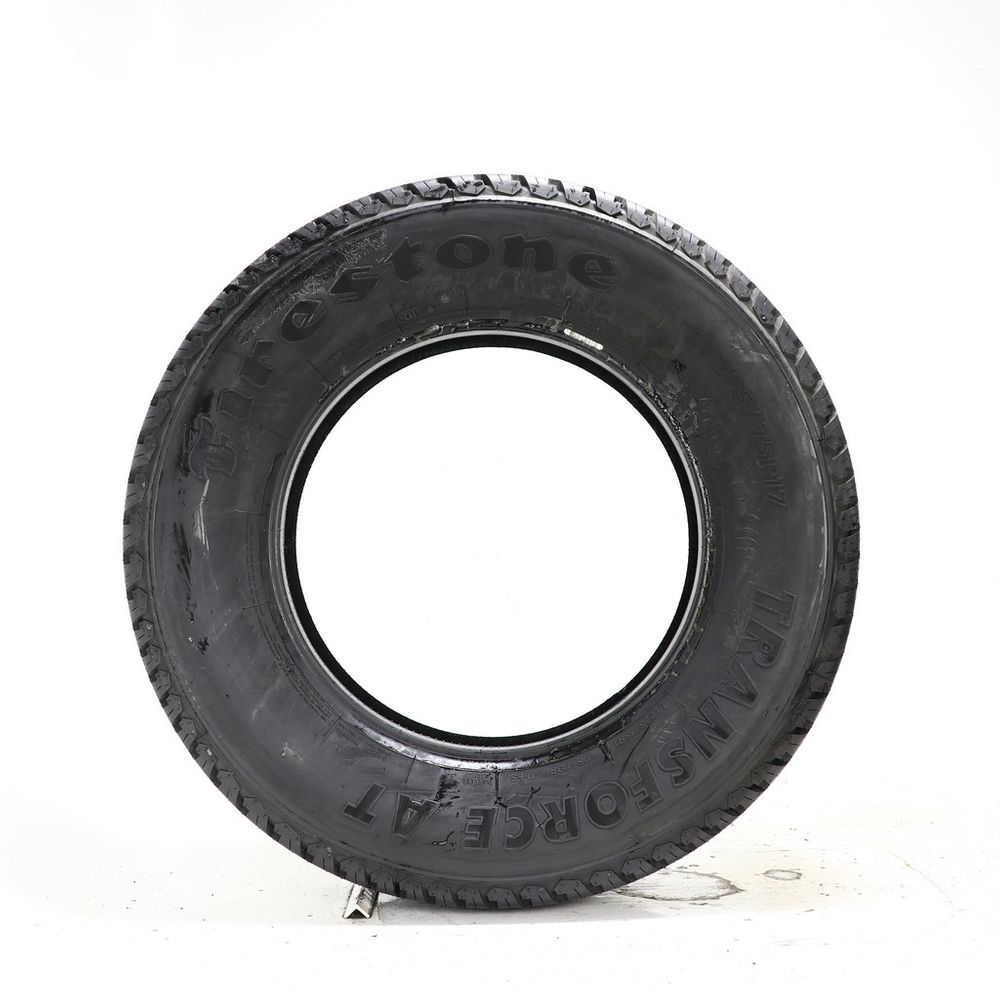 Set of (2) Driven Once LT 225/75R17 Firestone Transforce AT 116/113R E - 15/32 - Image 3