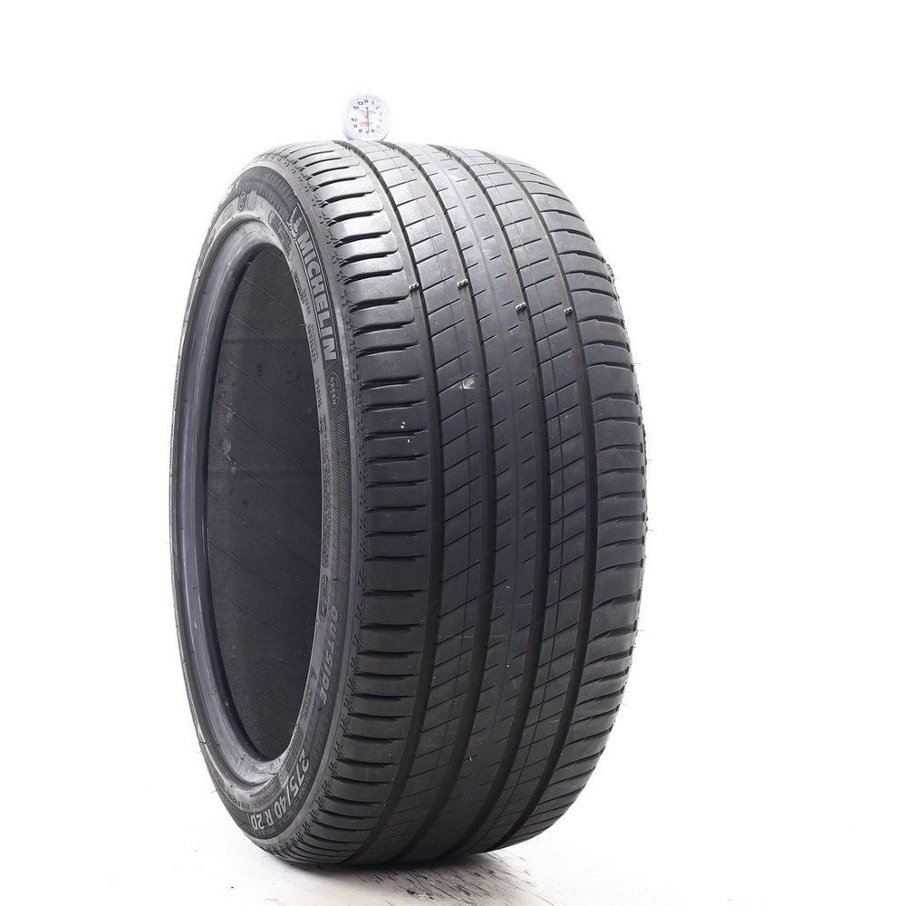 Set of (2) Used 275/40R20 Michelin Latitude Sport 3 ZP 106W - 6.5/32 - Image 1