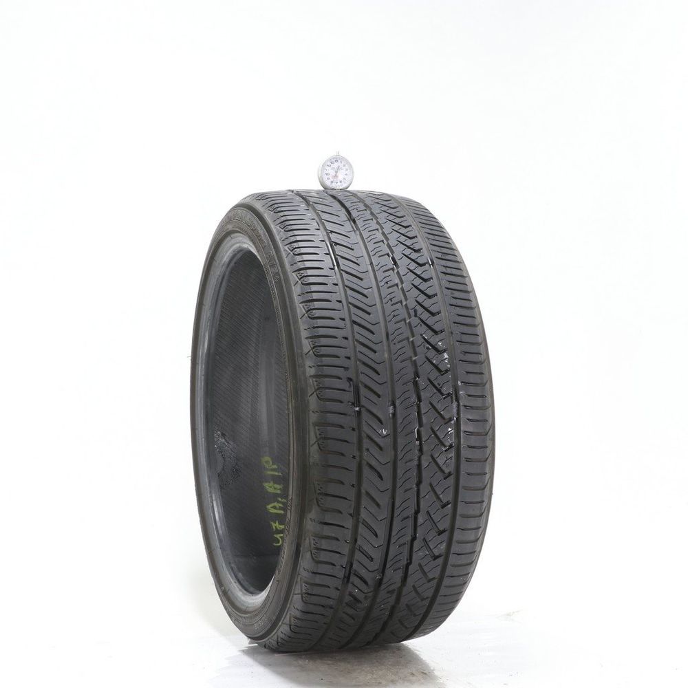 Set of (2) Used 255/35R19 Yokohama Advan Sport A/S Plus 96Y - 7.5-9/32 - Image 1