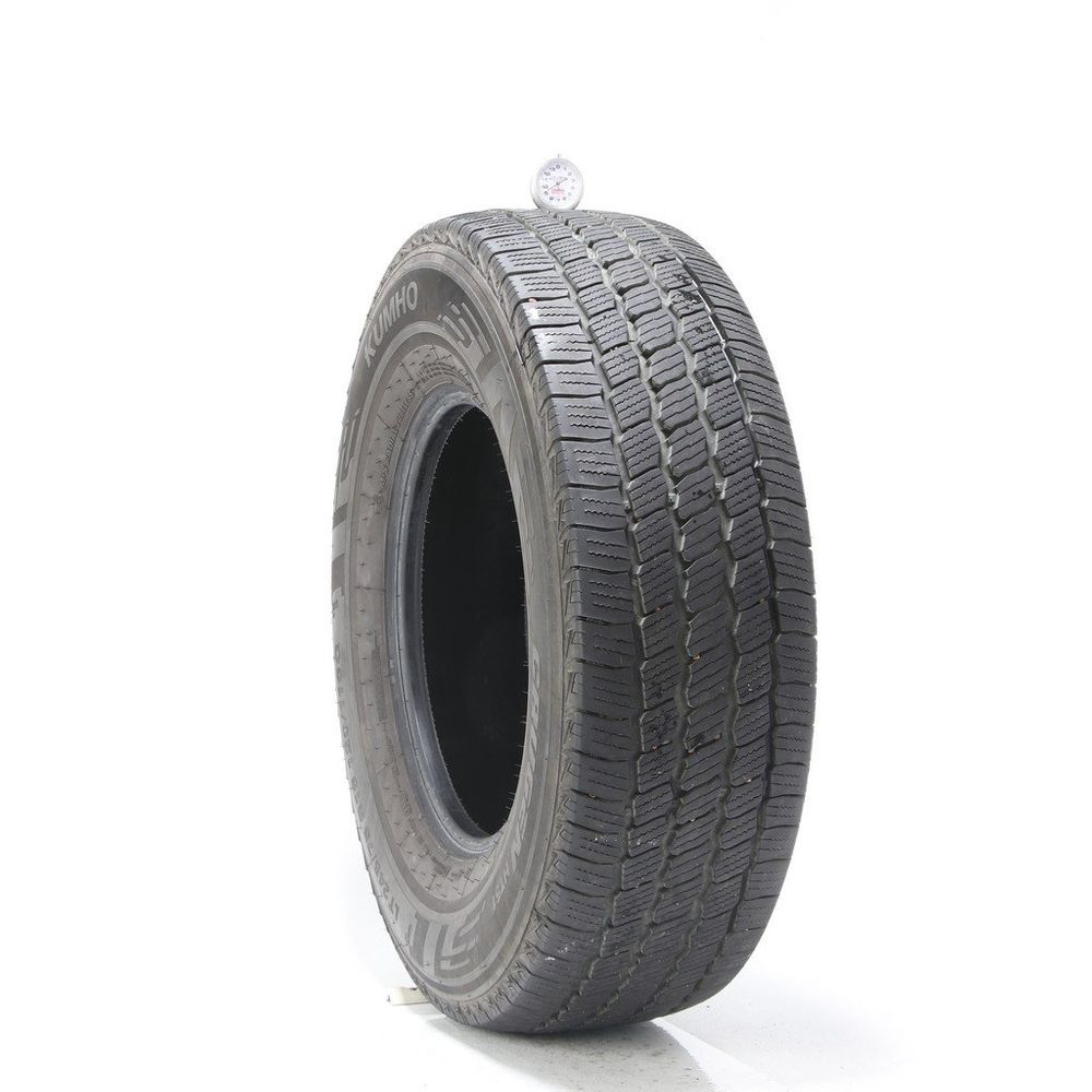 Set of (2) Used LT 245/75R16 Kumho Crugen HT51 120/116Q E - 9-10/32 - Image 1