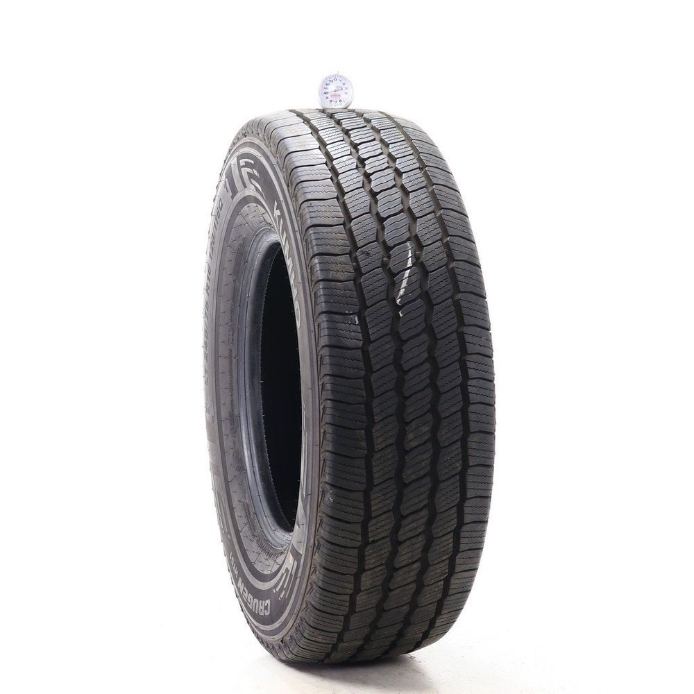 Set of (2) Used LT 245/75R16 Kumho Crugen HT51 120/116Q E - 9-10/32 - Image 4