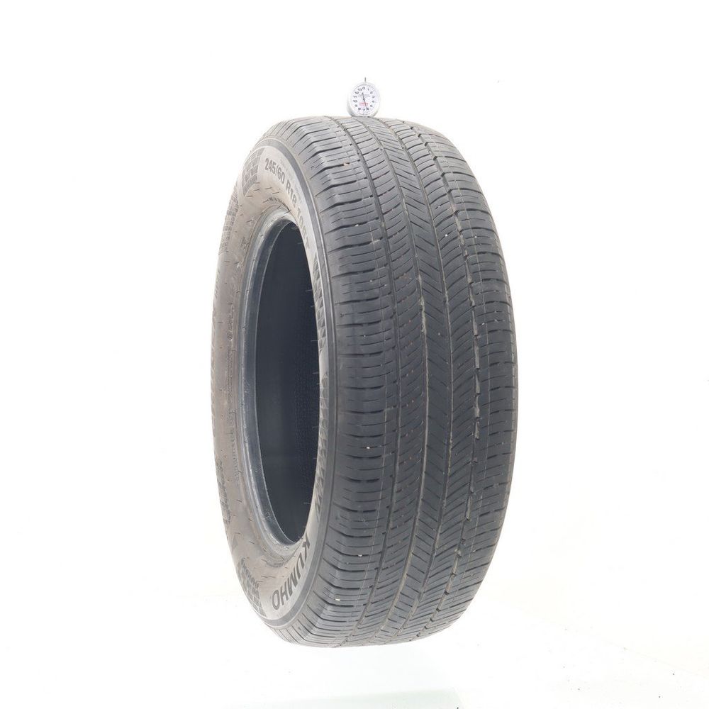 Set of (2) Used 245/60R18 Kumho Crugen HP71 105T - 6.5-8/32 - Image 1