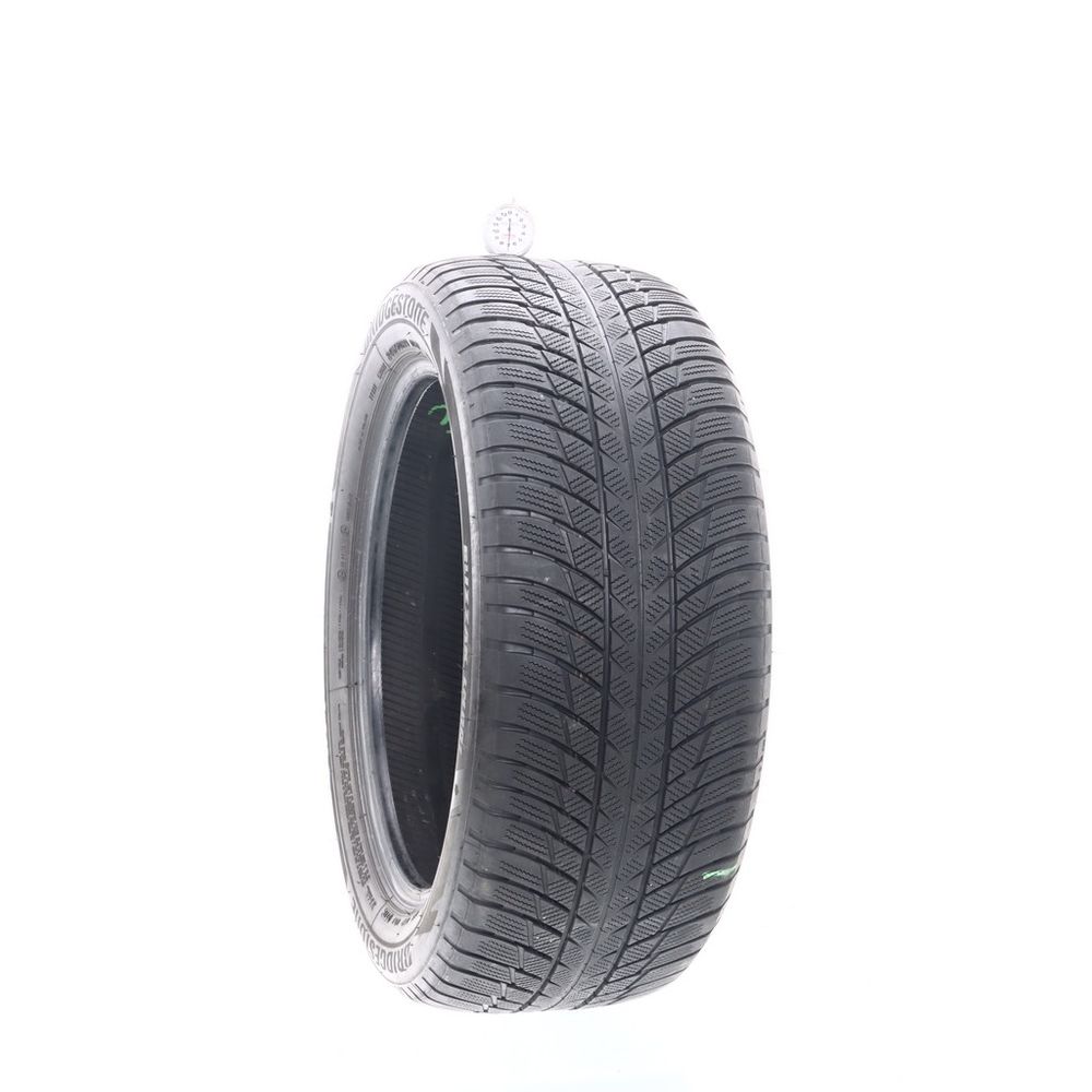 Set of (2) Used 245/50R19 Bridgestone Blizzak LM-001 RFT 105V - 6.5-7/32 - Image 4