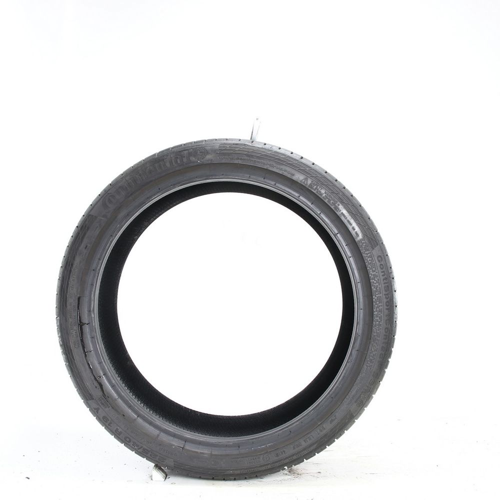 Set of (2) Used 225/40R19 Continental ContiSportContact 5 SSR 89Y - 7.5-8/32 - Image 3