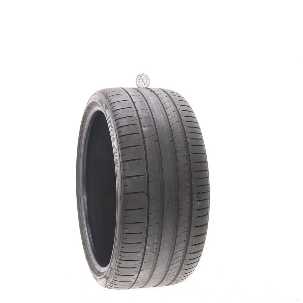 Set of (2) Used 285/30ZR21 Pirelli P Zero PZ4 MGT 100Y - 5.5/32 - Image 1