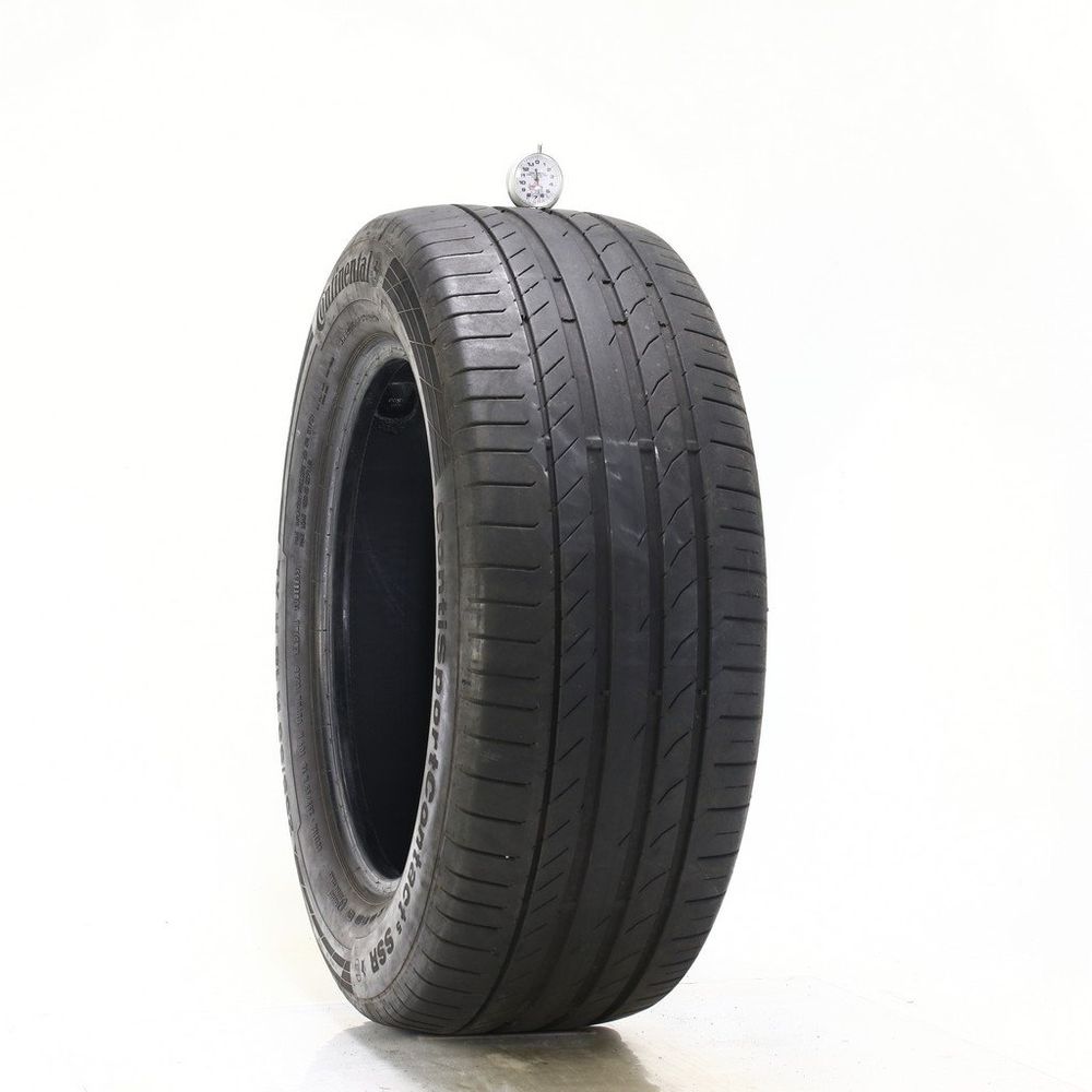 Set of (2) Used 255/55R18 Continental ContiSportContact 5 SSR SUV 109H - 6.5/32 - Image 1