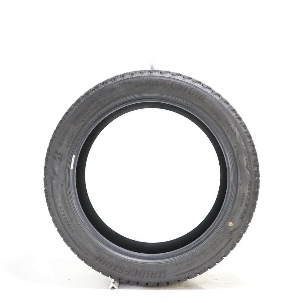 Set of (4) Used 235/45R18 Bridgestone Blizzak WS90 Studless 94H - 10.5-11/32 - Image 3