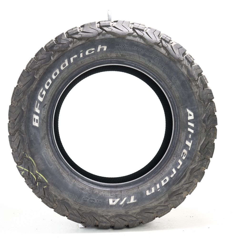 Set of (2) Used LT 245/70R17 BFGoodrich All-Terrain T/A KO2 119/116S E - 10.5-11/32 - Image 3