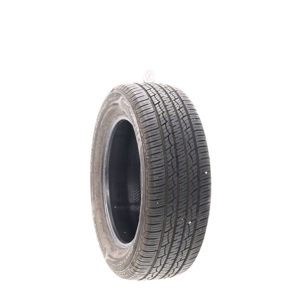 Set of (2) Used 225/60R17 Continental ControlContact Tour A/S 99T - 8-8.5/32 - Image 1