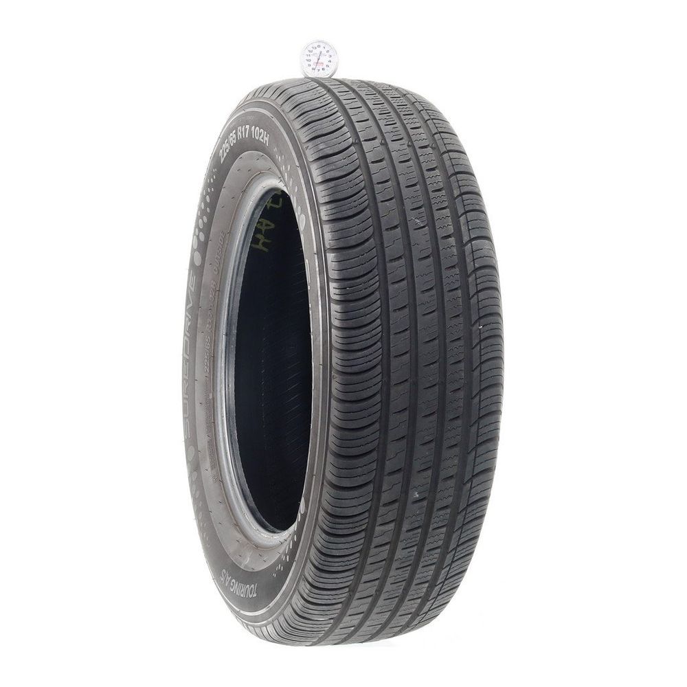 Set of (4) Used 225/65R17 SureDrive Touring A/S TA71 102H - 7.5-9/32 - Image 1