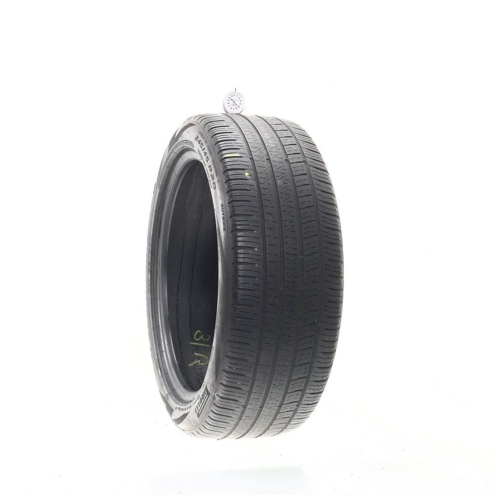 Set of (2) Used 245/45R20 Pirelli Scorpion Zero LR J 103W - 5-5.5/32 - Image 1