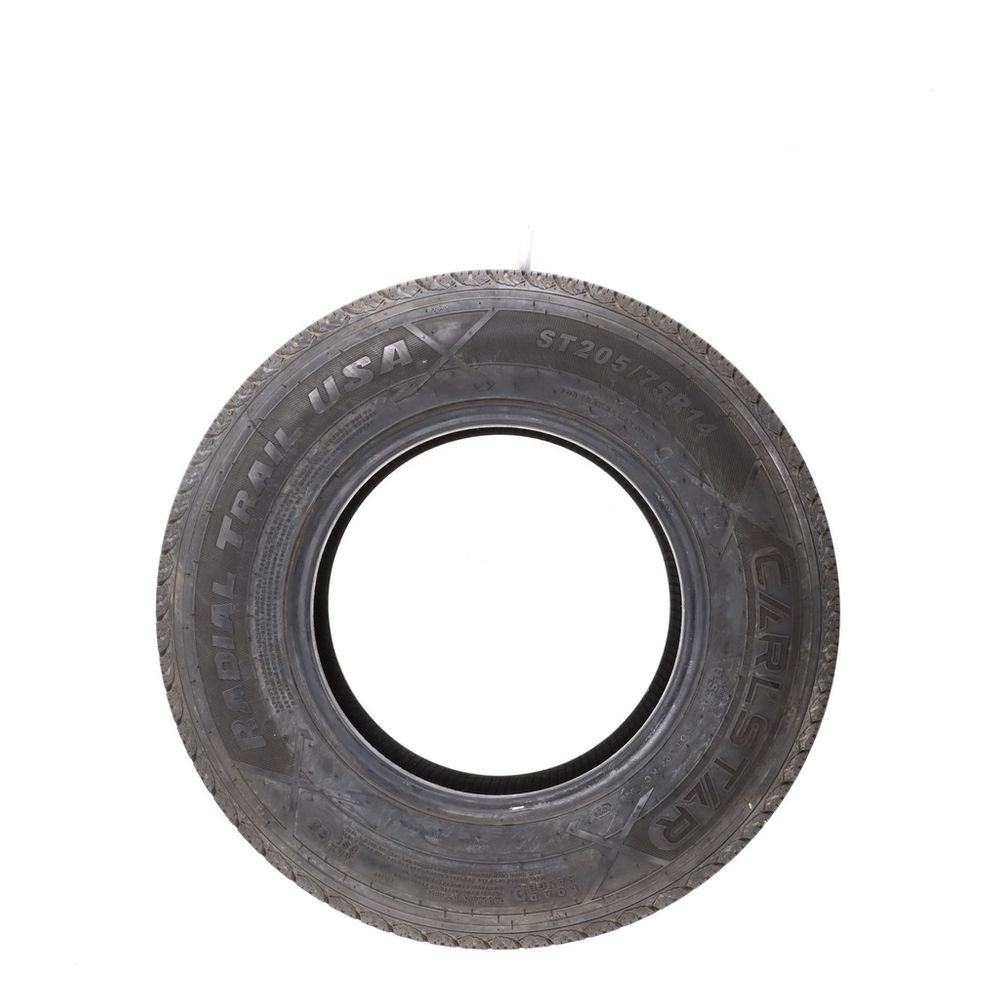 Set of (2) Used ST 205/75R14 Carlstar Radial Trail USA 1N/A D - 7-7.5/32 - Image 6