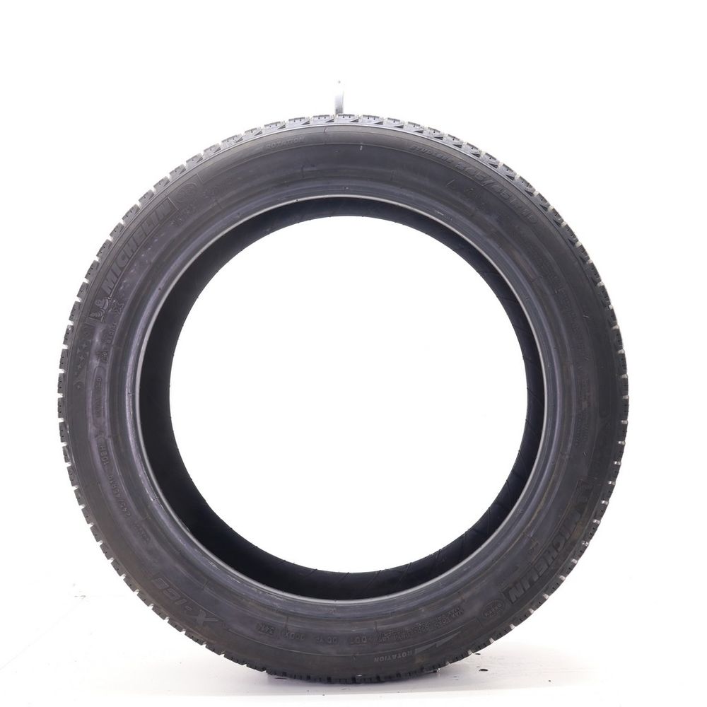 Set of (2) Used 245/45R19 Michelin X-Ice Xi3 102H - 8/32 - Image 3