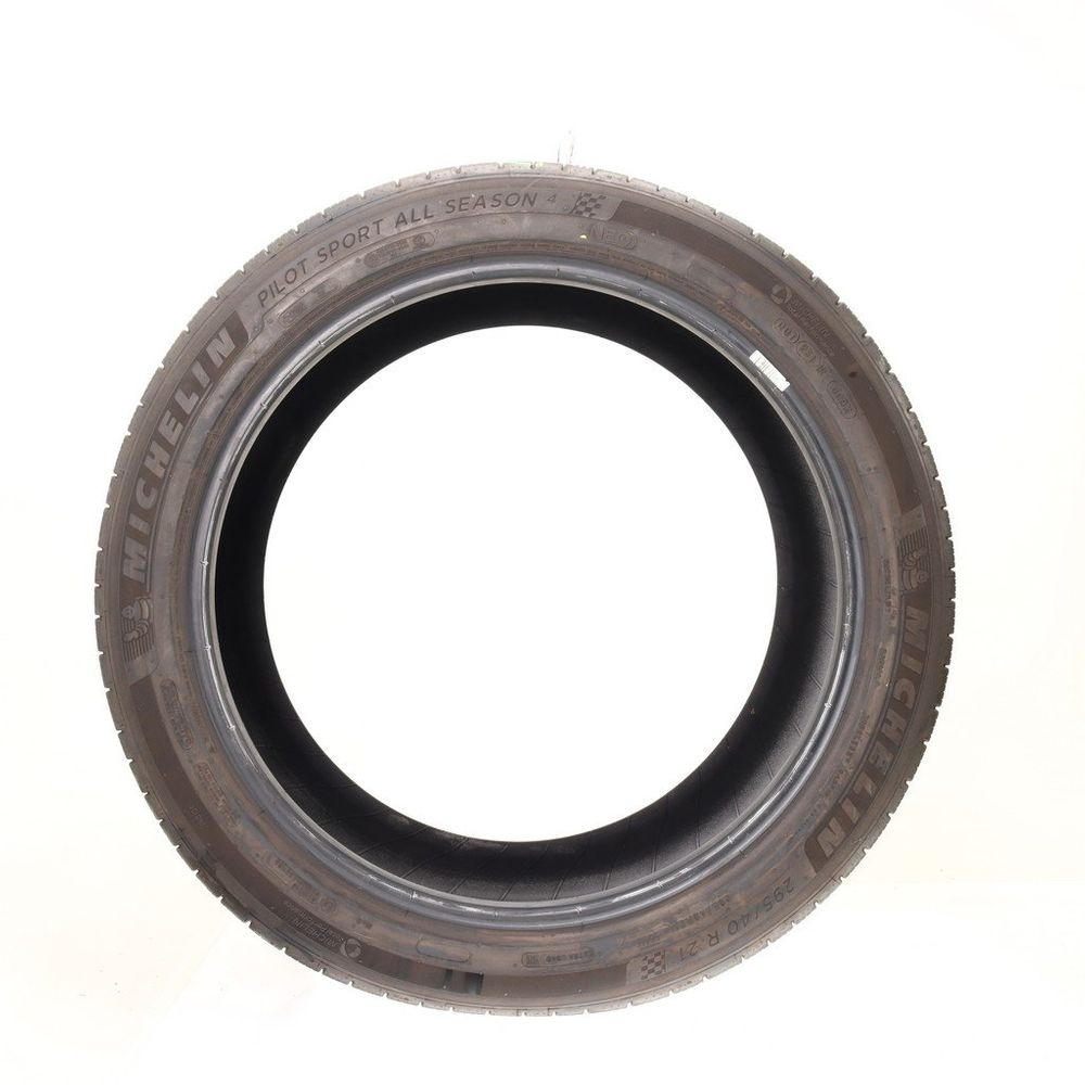 Set of (4) Used 295/40R21 Michelin Pilot Sport All Season 4 NEO 111V - 5.5-7/32 - Image 12